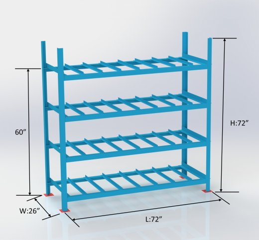 货架、720x600x260轻型货架缩略图